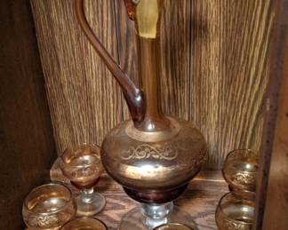 Vintage decanter
