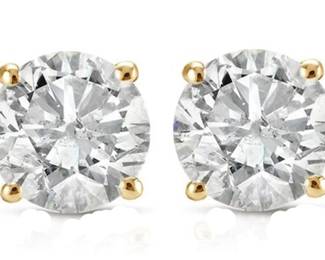 DIAMOND STUD EARRINGS
