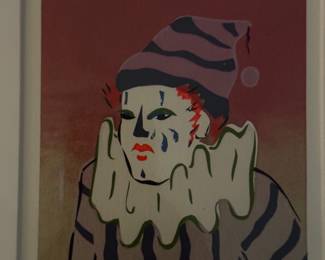ORIGINAL CLOWN SIGNED LOWER RIGHT LIMITED EDITION 