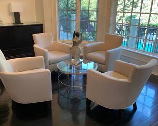 Pair of Upholstered Chairs Available