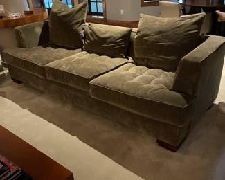 Pair of Large Sofas by Directional