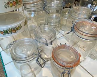 Glass Jars and Containers