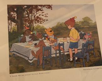 Winnie the Pooh Framed Print