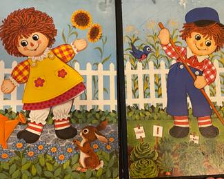 Raggedy Anne and Andy Art