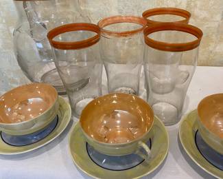 Japanese Teacups and Glassware