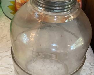 Vintage Glass Jar