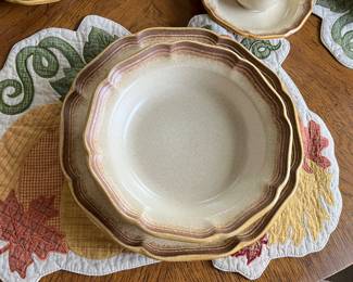 Miskasa wheat dinnerware