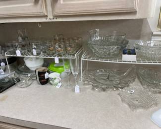 Kitchen glassware