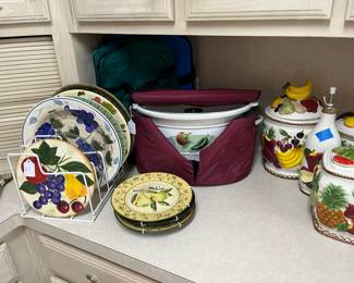 Canister set and miscellaneous items