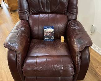 Leather LaZBoy recliner