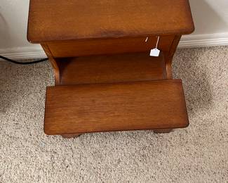 Steps to get on high boy bed safely 