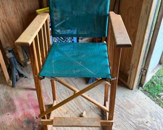 2 turquoise and teal Captain chairs
