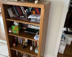 2 Oak bookcase