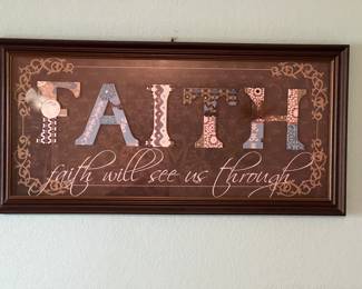 FAITH Wall Art