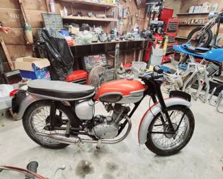 1963 Triumph Tiger Cub T20 
$2400