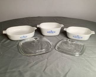Corning Ware Blue Cornflower Bakeware