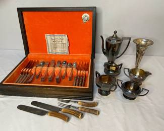 WM Rogers Silver Plate Flatware and More