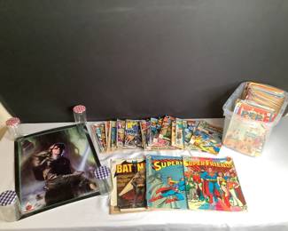 Vintage DC Batman, Superman, Super Friends, Disney