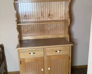  Laminate Wood Hutch
