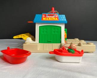 Vintage Little People Floating Marina
