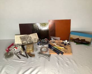DIY Stained Glass Making Supplies, Stained Glass Columbine