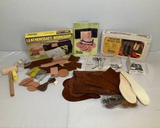 Tandy Leather Company Leathercraft Workshop, Apache Boot Kit
