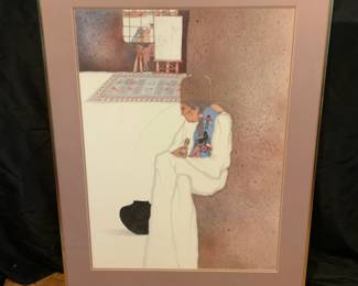 Amado Maurillo Pena Framed Art