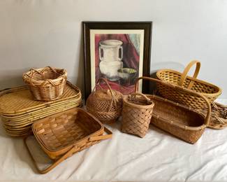 Still Life Art, Baskets
