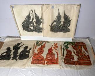 Thai Temple Rubbings
