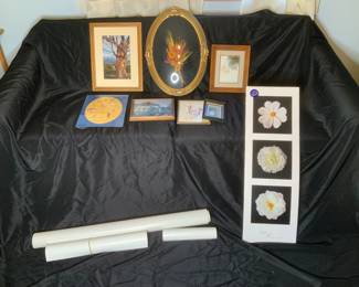 Bubble Glass Art, "Summer Splendour" Framed Photography and More