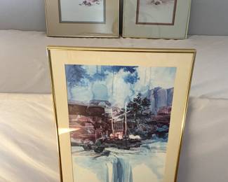 Native American Watercolor Prints