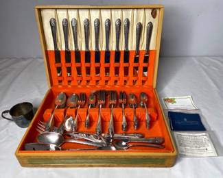 Holmes and Edwards Silver Plated Flatware "Lovely Lady"