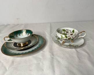 UCAGCO, MPK Bavaria Tea Cups and Saucers