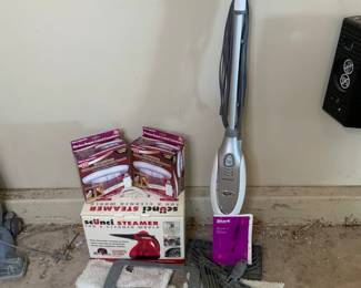 Shark Professional Steam Pocket Mop, Scunci Steamer and More