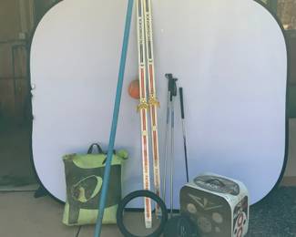 Rossignol Cross Country Skis, Archery Target and More