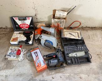 Craftsman and Black & Decker Power Tools