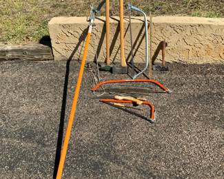 Fiskars Pole Saw & Wood Cutting
