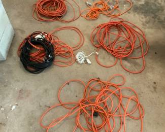  (7) Heavy Duty Extension Cords
