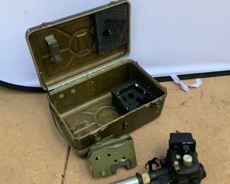 Antique Sextant Aircraft Periscopic Equipment