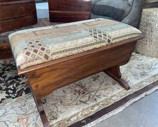 Vintage Storage Bench