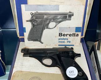 Beretta 22 cal LR Pistol Orlando Auction