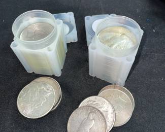 Silver Peace Coins Orlando Auction