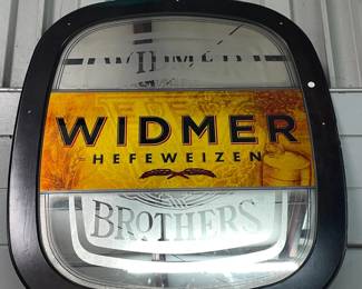 Mirrored Beer Sign Orlando