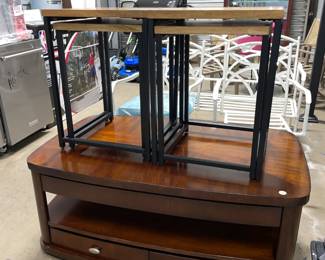 Coffee Table and Stacking Side Tables Orlando