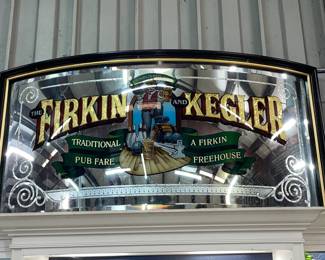 Mirrored Beer Signs Orlando Auction