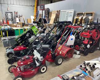 Lawn Mowers, Pressure Washers, Tillers and more! Orlando Auction