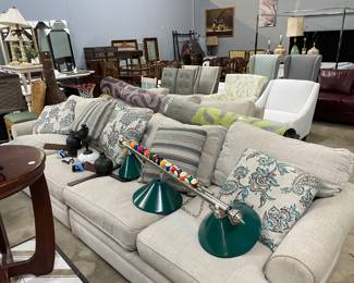 Pool Table Lights, Sofa and End Tables Orlando