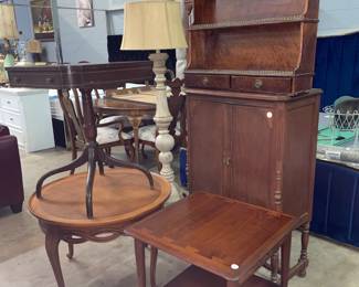 Vintage Cabinet, Side Tables and Floor Lamps Orlando