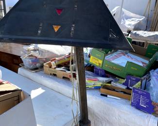 One of a kind Copper Lamp. 