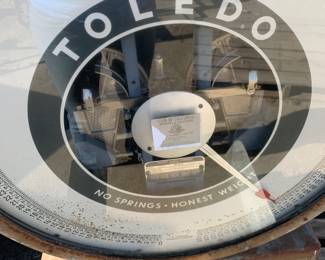 Toledo no springs honest weight scale $250